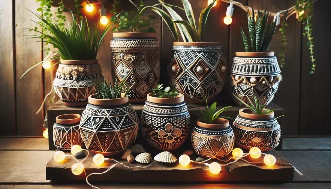 dicas de decoração para personalizar seus vasos