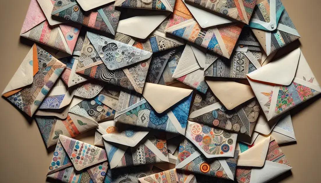 benefícios dos envelopes artesanais