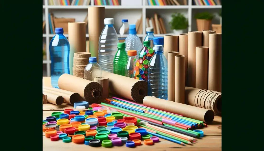 materiais sustentáveis e fáceis de achar