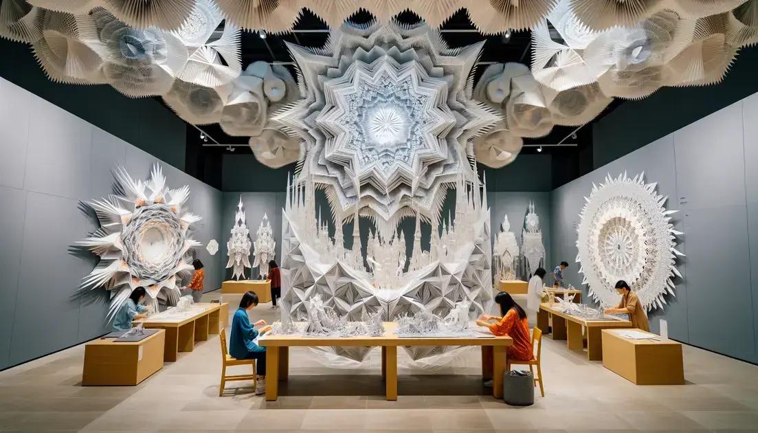 histórias inspiradoras de artistas de papel