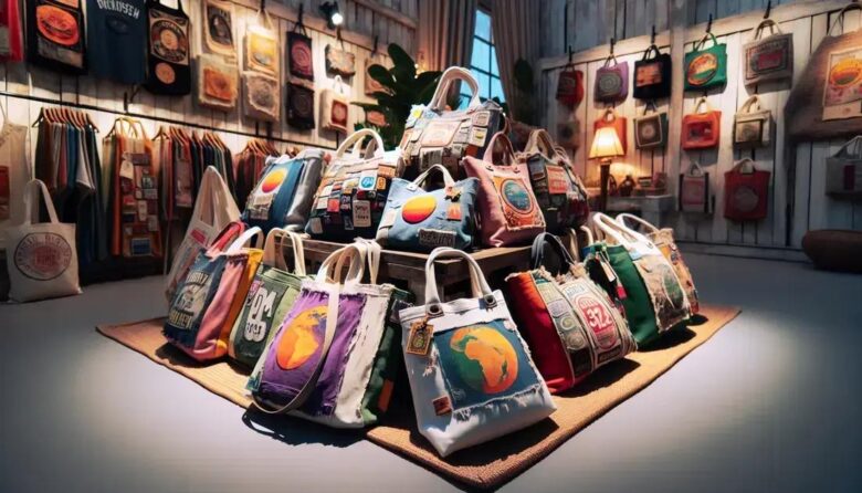 Bolsas sustentáveis com camisetas velhas: transforme com estilo