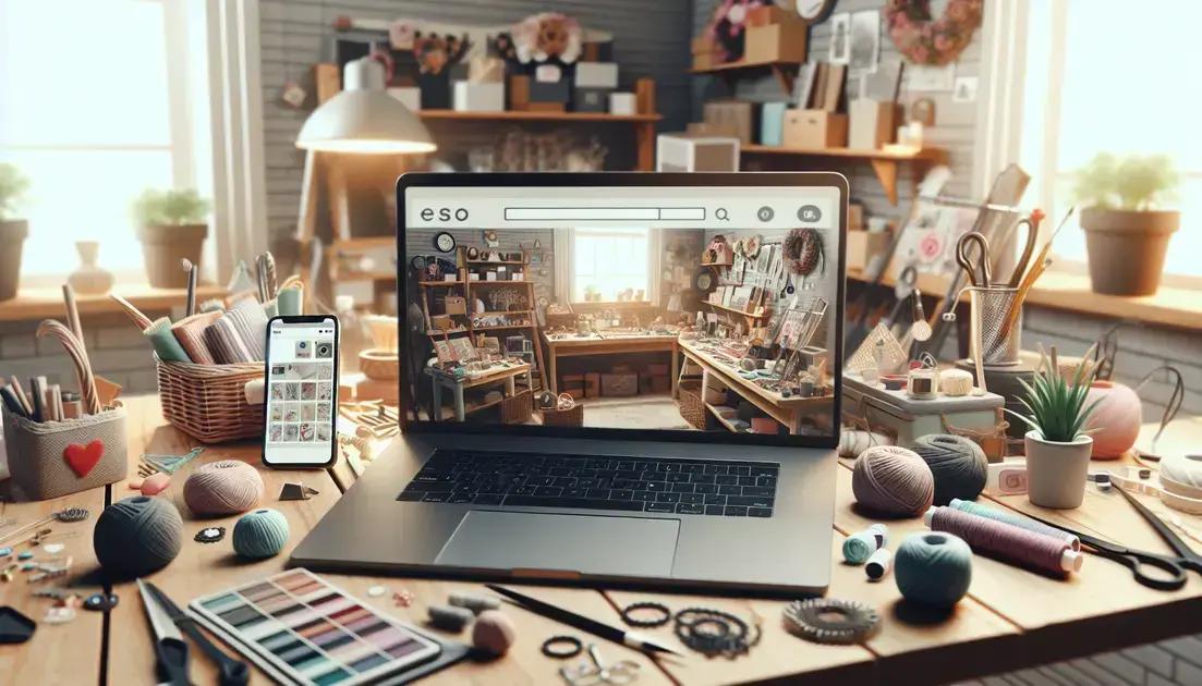 Como vender seus produtos artesanais online