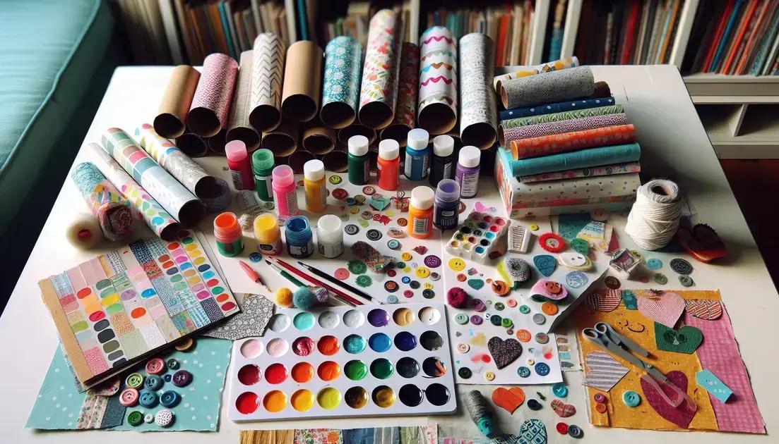 materiais necessários: o que você já tem em casa