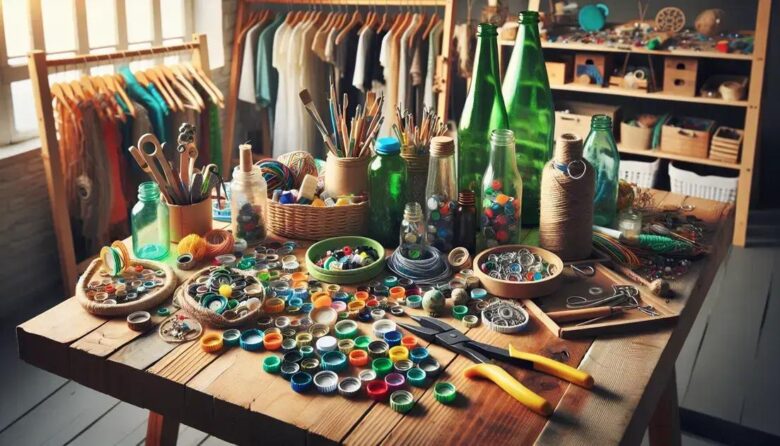 Bijuterias ecológicas com tampinhas: crie moda sustentável agora