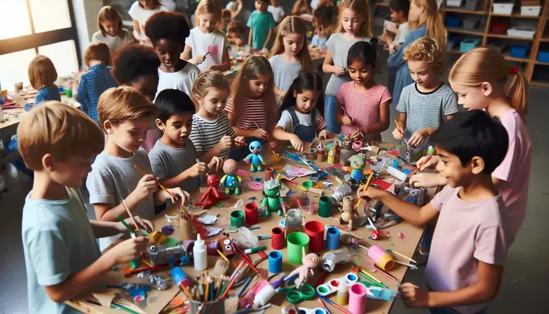 como envolver as crianças na criação e decoração