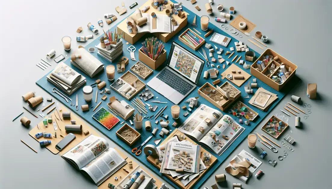 onde encontrar inspiração para o artesanato