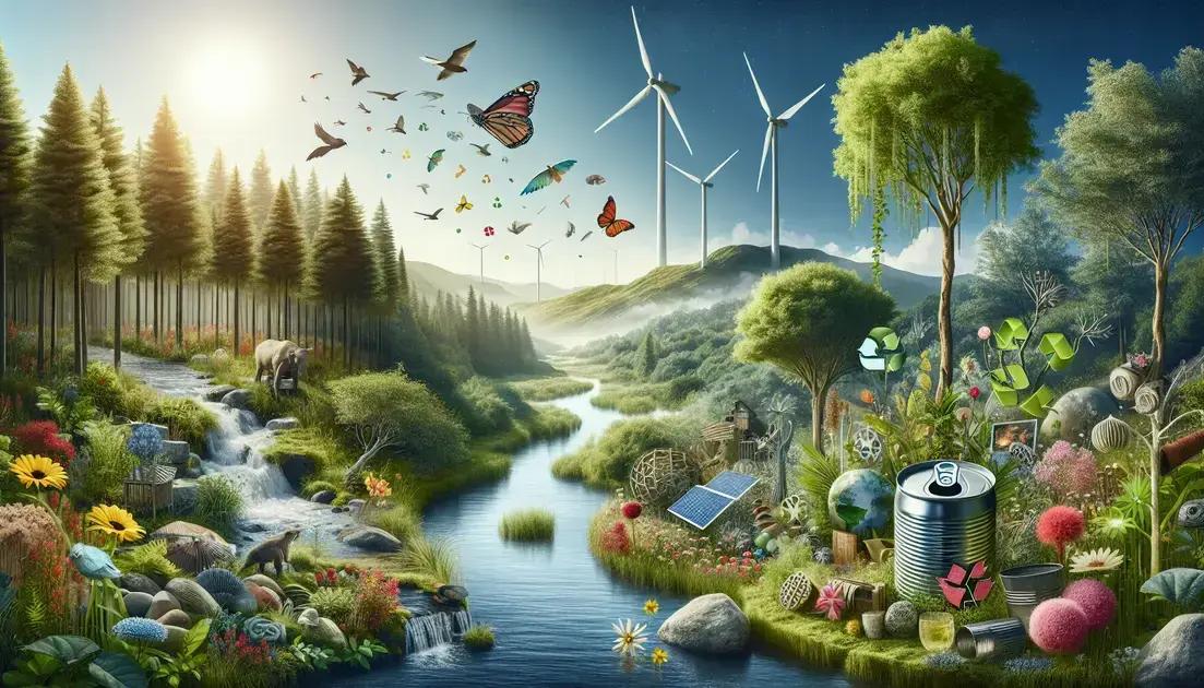 impacto ecológico de usar materiais reciclados
