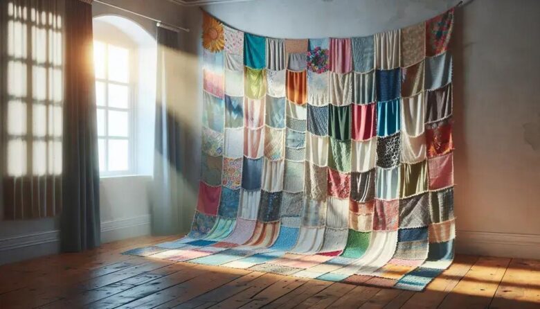 Cortinas artesanais com retalhos: criatividade e sustentabilidade