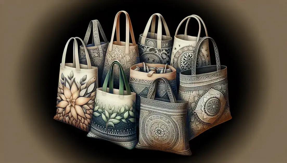designs criativos para suas sacolas ecológicas