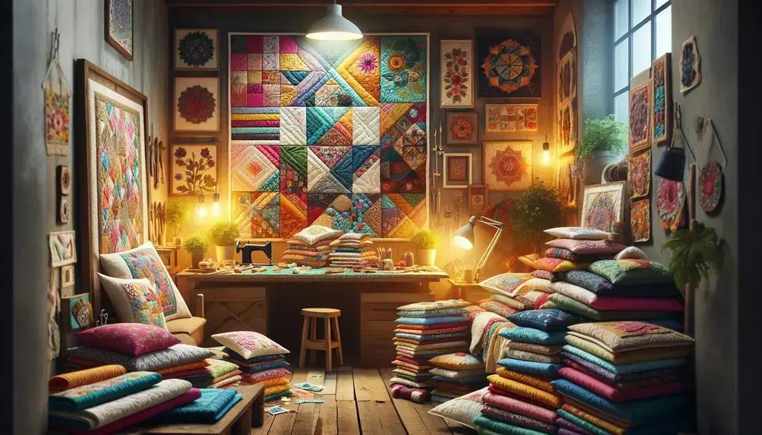 Inspirações de projetos de patchwork