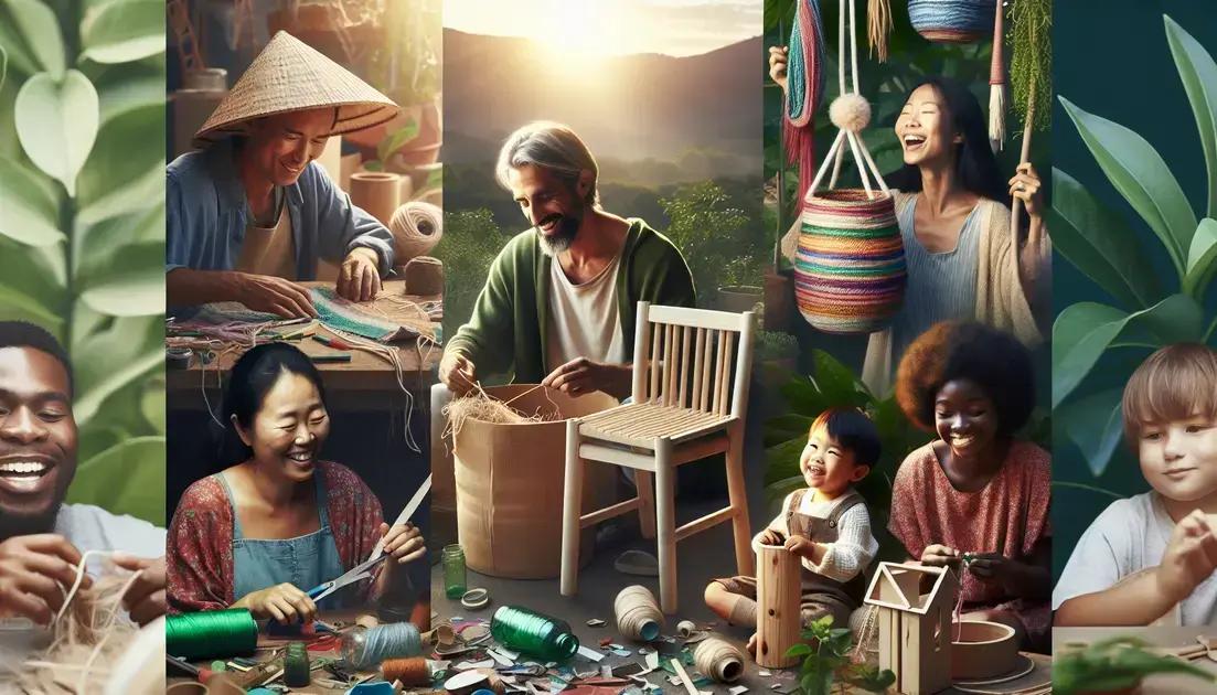 Benefícios emocionais do artesanato sustentável