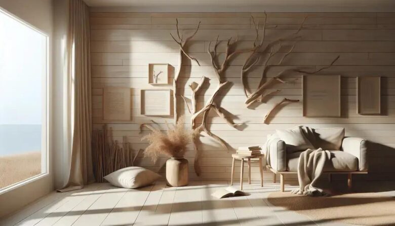 decoração artesanal com galhos secos: ideias criativas e sustentáveis