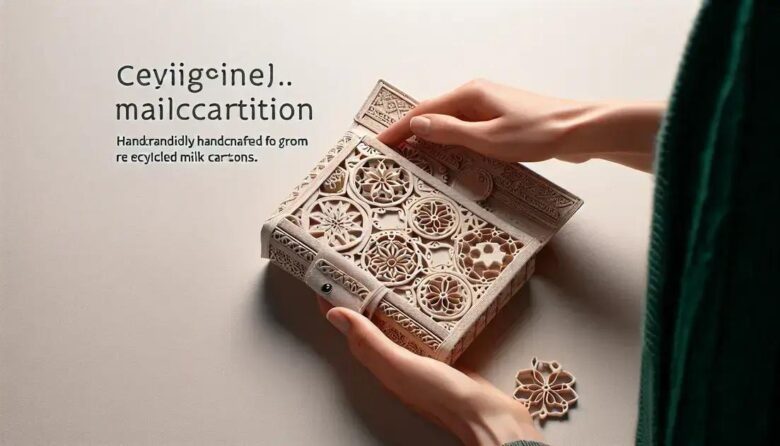 Carteiras sustentáveis com caixas de leite reutilizadas: inovação ecológica