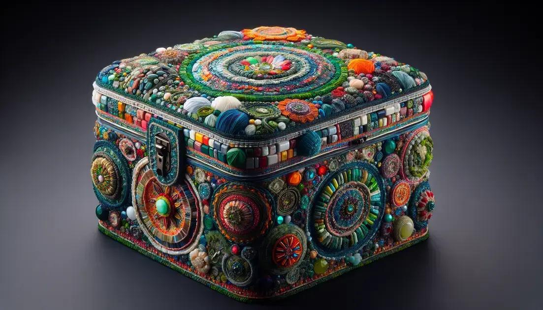 materiais sustentáveis: vidro e tecido reciclado
