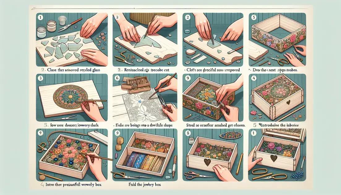 como fazer seu próprio porta-joias artesanal