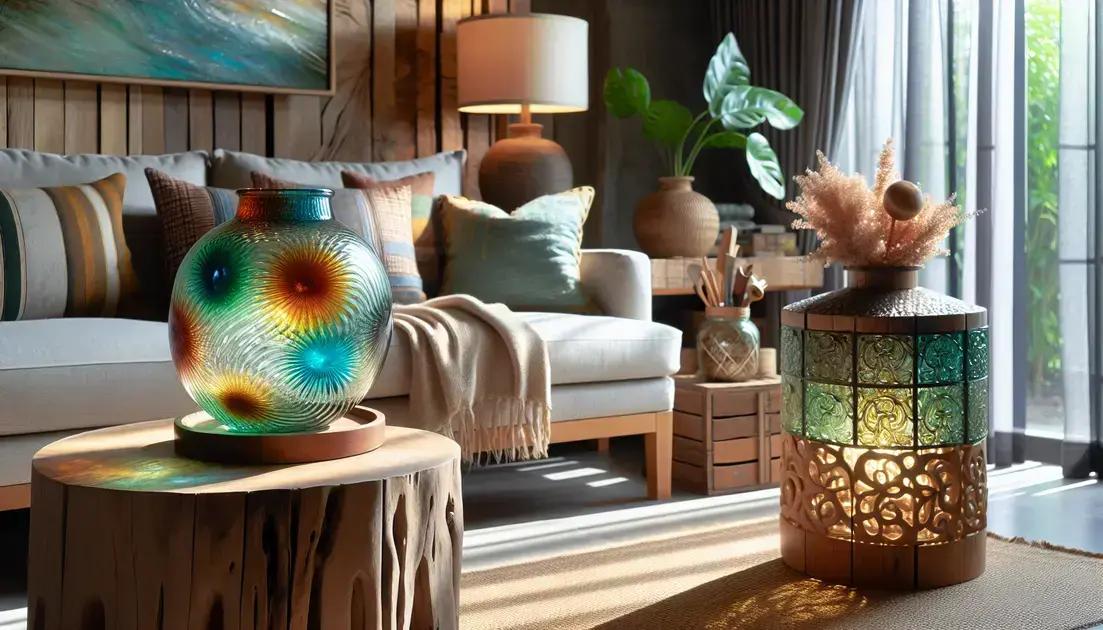 Por que usar reciclados na decoração?